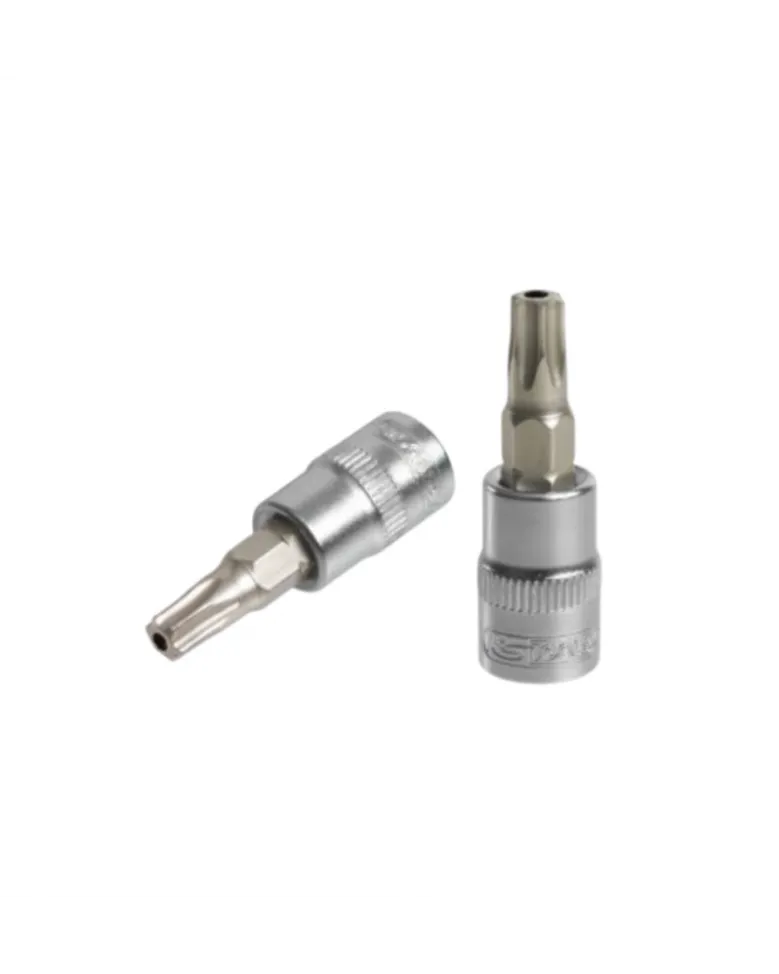 Douille tournevis percé, ULTIMATE® TORX®, ¼”, L.37, T30, (922.1498) - KS TOOLS
