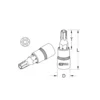 Douille tournevis percé, ULTIMATE® TORX®, ¼”, L.37, T25, (922.1495) - KS TOOLS