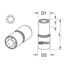 Douille ULTIMATE TORX 1/4'', E11 (922.1538) - KS TOOLS