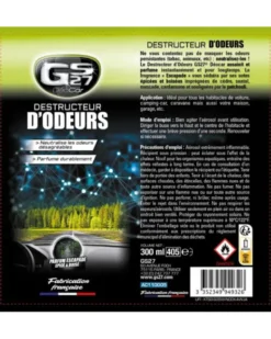 Désodorisant voiture, déocar, parfum escapade, 300ml - GS27