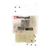 Embase adhésive, 27x27mm, 10pcs - Restagraf