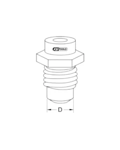 Embout pour rivets, 6,4 mm - KS TOOLS