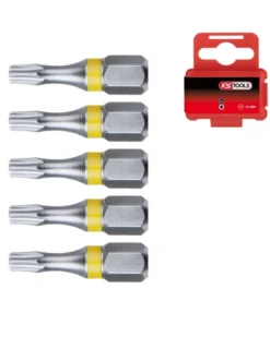 Embouts de vissage, T15, ¼”, L.25mm, 5pcs - Kstools