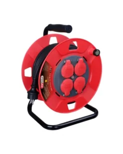 Enrouleur électrique, 25m, 3 x 2.5 mm - Kstools