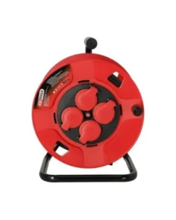 Enrouleur électrique, 25m, 3 x 1.5 mm - Kstools