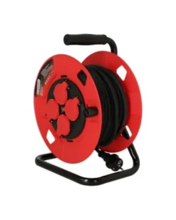 Enrouleur électrique, 25m, 3 x 1.5 mm - Kstools