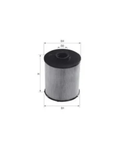 Filtre à carburant MECAFILTER ELG5315 adaptable VAG