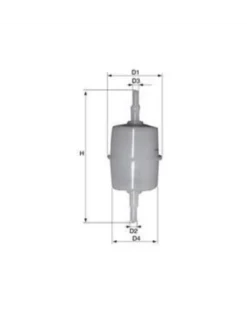Filtre à carburant MECAFILTER ELE2092 adaptable PSA VAG...