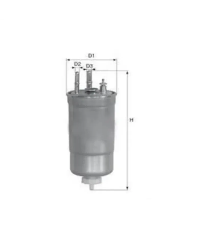 Filtre à carburant MECAFILTER ELG5400 adaptable RENAULT