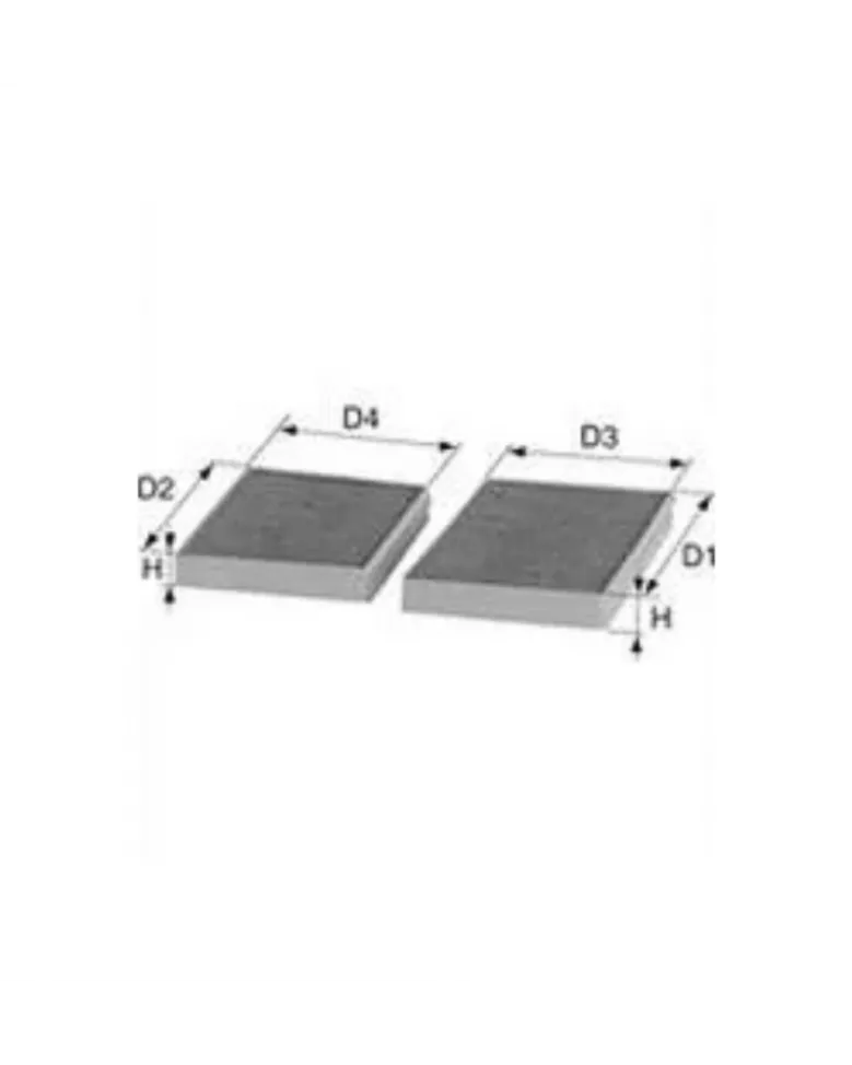 Filtre à habitacle MECAFILTER JLR7217 adaptable PSA