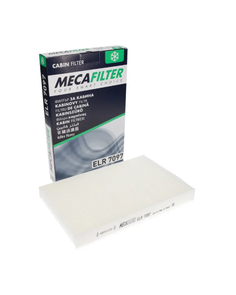 Filtre à habitacle MECAFILTER ELR7097 adaptable PSA