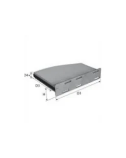 Filtre à habitacle MECAFILTER ELR7127 adaptable VAG
