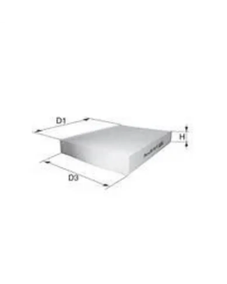 Filtre à habitacle MECAFILTER ELR7291 adaptable VAG