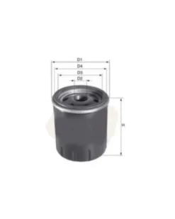 Filtre à huile MECAFILTER ELH4392 adaptable RENAULT OPEL SUZUKI