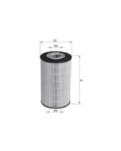 Filtre à huile MECAFILTER ELH4435 adaptable RENAULT MERCEDES FIAT