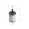 Filtre à huile MECAFILTER ELH4307 adaptable VAG FORD