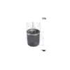 Filtre à huile MECAFILTER ELH4442 adaptable VAG