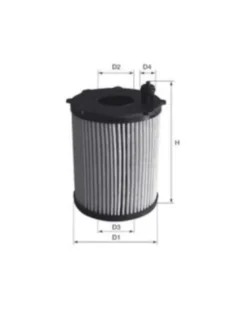 Filtre à huile MECAFILTER ELH4436 adaptable BMW TOYOTA