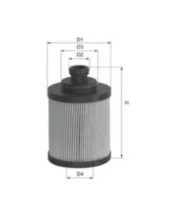 Filtre à huile MECAFILTER ELH4390 adaptable PSA ALFA ROMEO