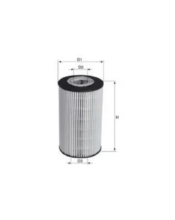 Filtre à huile MECAFILTER ELH4429 adaptable MERCEDES-BENZ NISSAN