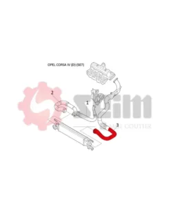 Gaine de suralimentation SEIM Ref : 981481