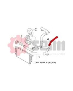 Gaine de suralimentation SEIM Ref : 981465
