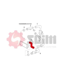 Gaine de suralimentation SEIM Ref : 981645