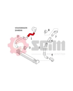Gaine de suralimentation SEIM Ref : 981584