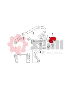Gaine de suralimentation SEIM Ref : 981514