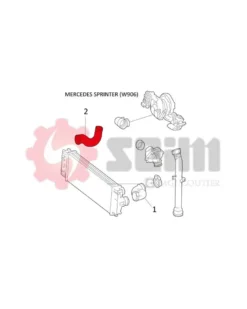 Gaine de suralimentation SEIM Ref : 981404