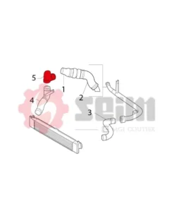 Gaine de suralimentation SEIM Ref : 981166