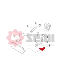 Gaine de suralimentation SEIM Ref : 981154