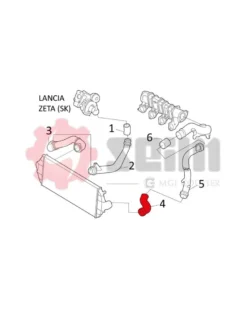 Gaine de suralimentation SEIM Ref : 981152