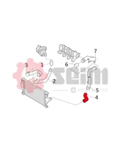 Gaine de suralimentation SEIM Ref : 981152