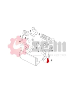 Gaine de suralimentation SEIM Ref : 981152