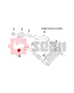 Gaine de suralimentation SEIM Ref : 981251