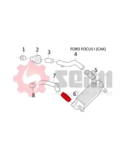 Gaine de suralimentation SEIM Ref : 981243