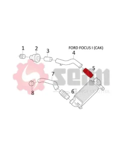 Gaine de suralimentation SEIM Ref : 981243