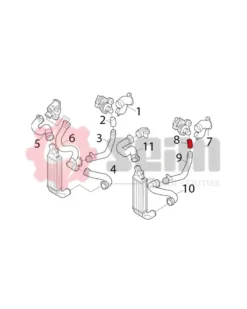 Gaine de suralimentation SEIM Ref : 981143
