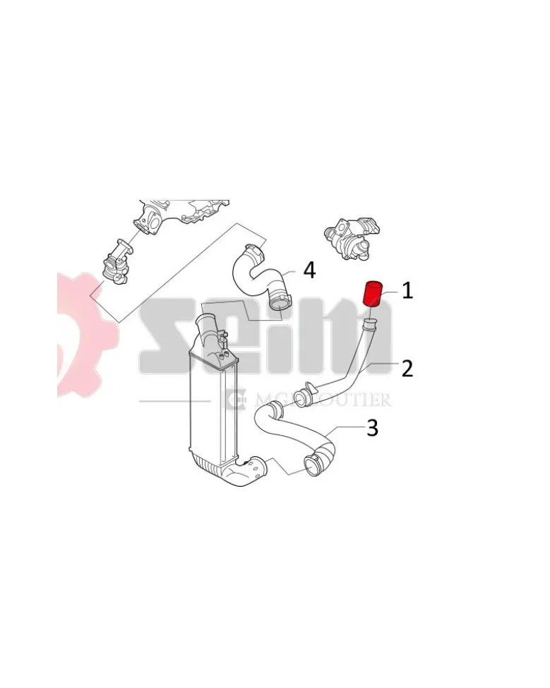 Gaine de suralimentation SEIM Ref : 981143
