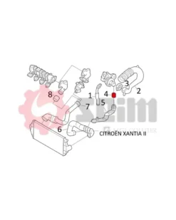 Gaine de suralimentation SEIM Ref : 981143