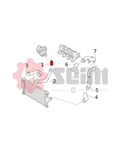 Gaine de suralimentation SEIM Ref : 981143
