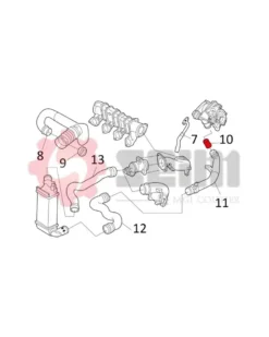 Gaine de suralimentation SEIM Ref : 981143