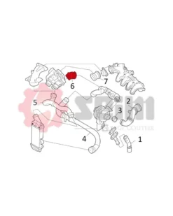 Gaine de suralimentation SEIM Ref : 981137