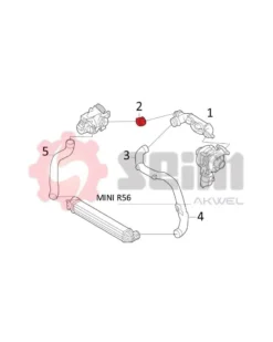 Gaine de suralimentation SEIM Ref : 981136