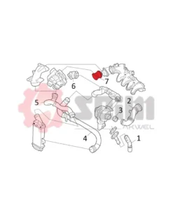 Gaine de suralimentation SEIM Ref : 981136