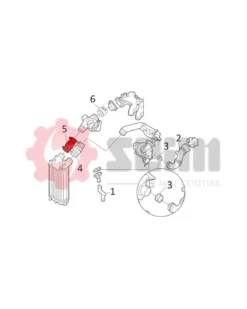 Gaine de suralimentation SEIM Ref : 981135