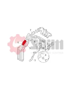 Gaine de suralimentation SEIM Ref : 981135