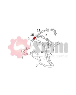 Gaine de suralimentation SEIM Ref : 981135