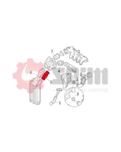 Gaine de suralimentation SEIM Ref : 981131